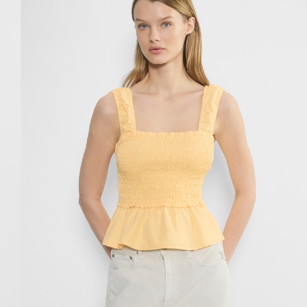 Aritzia Wilfred Tabitha Poplin Top